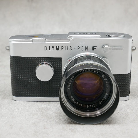 中古品 OLYMPUS-PEN FT + G.ZUIKO Auto-s 40mm F1.4