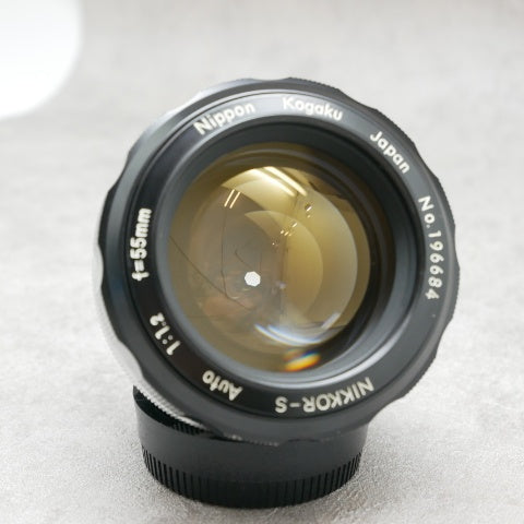 中古品 Nikon Auto NIKKOR-S 55mm F1.2