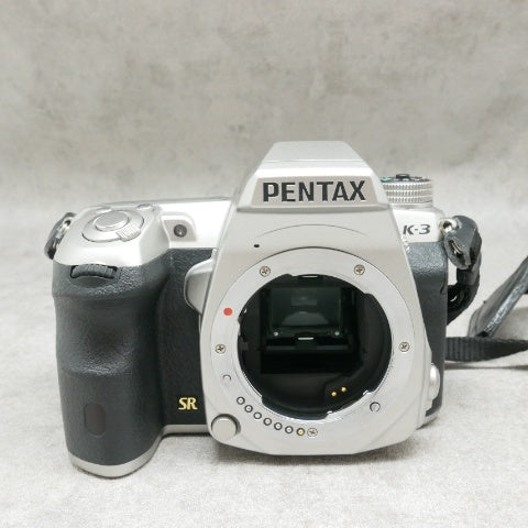 中古品 PENTAX K-3 シルバーボディ