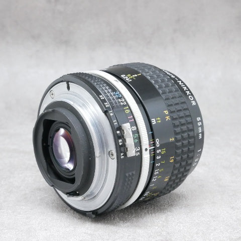 中古品 Nikon Ai Micro-NIKKOR 55mm F3.5
