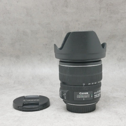 中古品 Canon EF-S 15-85mm F3.5-5.6 IS USM
