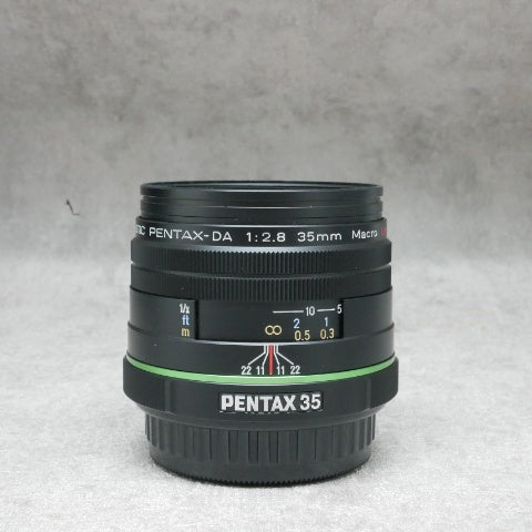 中古品 smc PENTAX-DA 35mm F2.8 Macro Limited