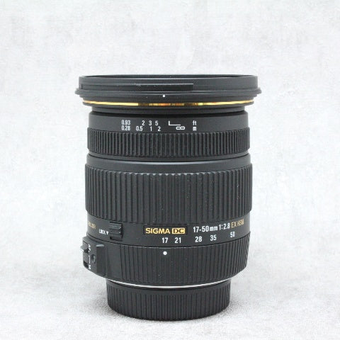 中古品 SIGMA 17-50mm F2.8 EX DC OS Nikon用 さんぴん商会 – サトカメ