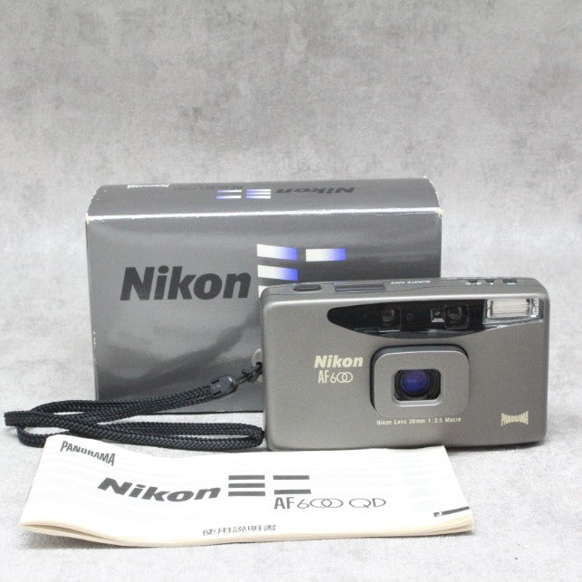 中古品 Nikon AF600 QD グレーメタリック