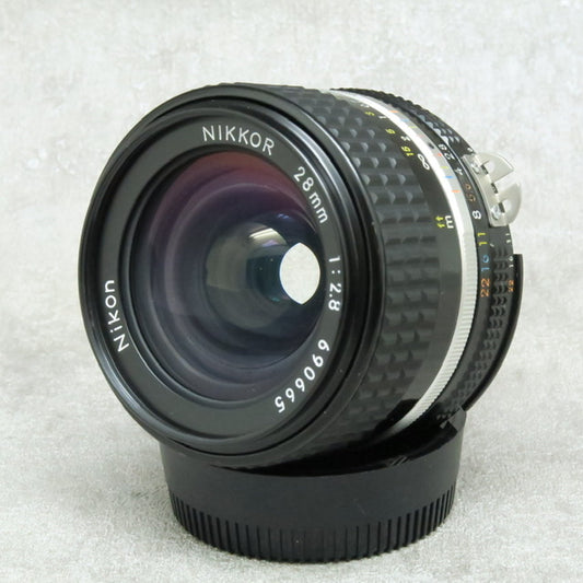 中古品 Nikon Ai-S NIKKOR28mmF2.8 さんぴん商会