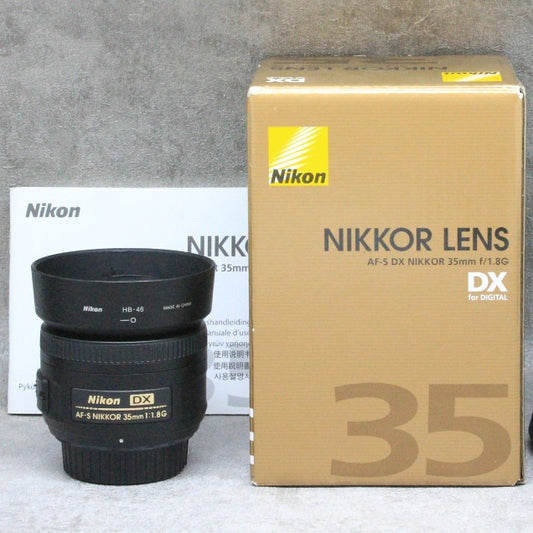 【中古品】 Nikon AF-S DX NIKKOR 35mm F1.8G