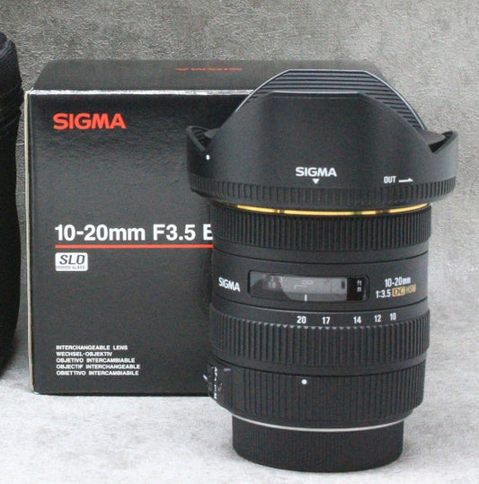 【中古品】 SIGMA 10-20mm F3.5 EX DC HSM ［ペンタックス用］