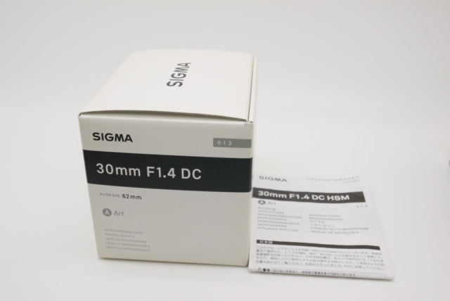 中古品 SIGMA30�oF1.4ＤＣ HSM