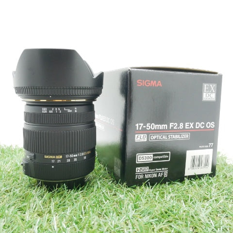 中古品 SIGMA 17-50mm F2.8 EX DC OS ニコン用