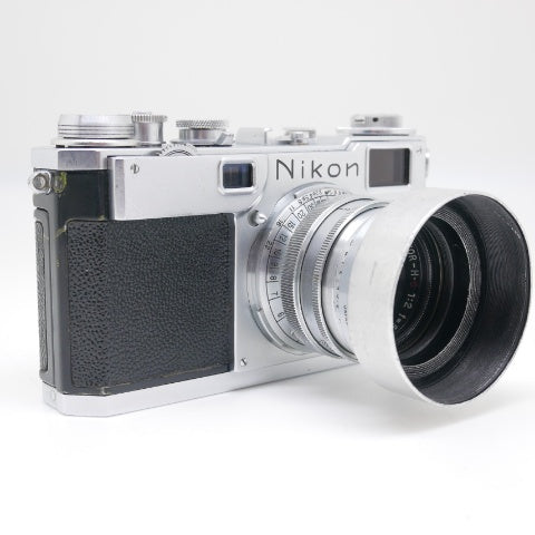 中古品 Nikon S2 + NIKKOR-H・C 5cm F2