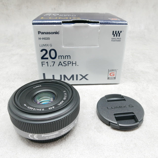 中古品　LUMIX G 20mm/F1.7 ASPH. H-H020