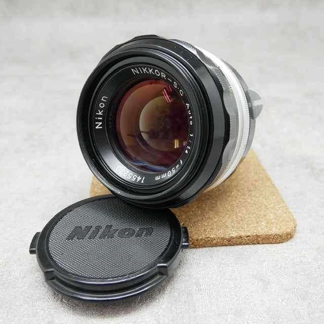 中古品 Nikon NIKKOR-S.C Auto 50mmF1.4