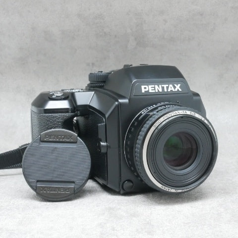 中古品 PENTAX 645N + smc PENTAX-FA 645 75mm F2..8