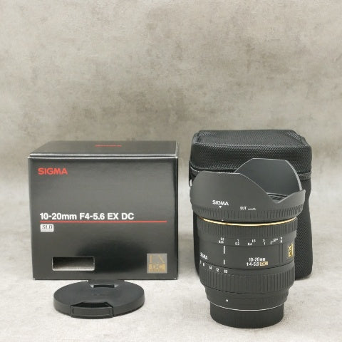 中古品 SIGMA 10-20mm F4-5.6 EX DC ペンタックス用