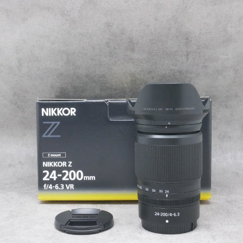 中古品 Nikon NIKKOR Z 24-200mm F4-6.3 VR
