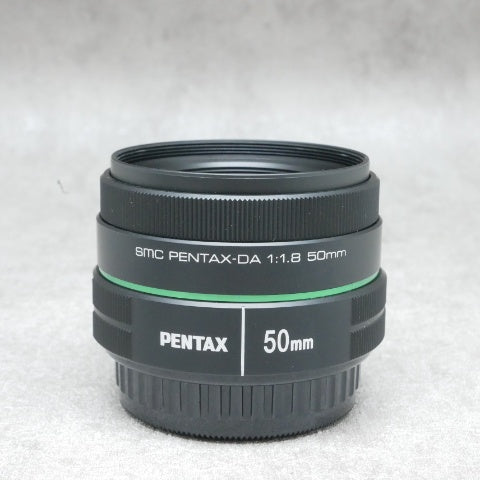 中古品 smc PENTAX-DA 50mm F1.8