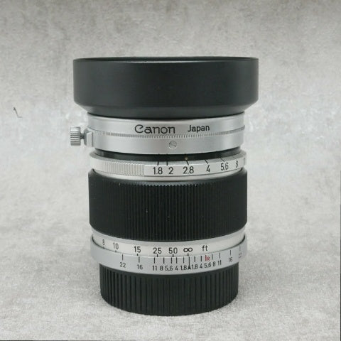 中古品 Canon 50mm F1.8�U(Sレンズ)