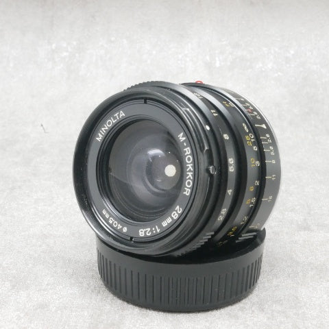 中古品 MINOLTA M-ROKKOR 28mm F2.8 〔Mマウント〕