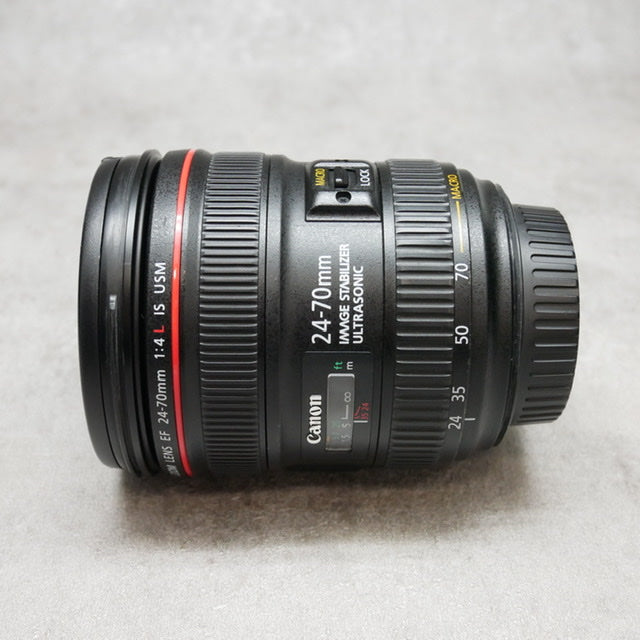 中古品 CANON EF24-70mm F4L IS USM