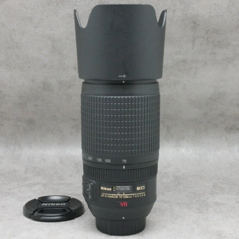 中古品 Nikon AF-S VR Zoom-Nikkor 70-300mm f/4.5-5.6G IF-ED