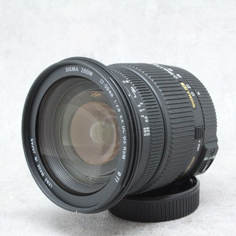 中古品 SIGMA 17-50mm F2.8 EX DC OS Nikon用 さんぴん商会 – サトカメ