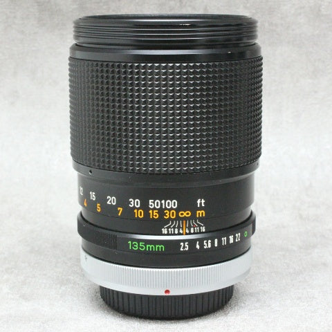 中古品 Canon FD 135mm F2.5