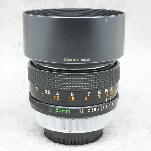 中古品 Canon FD 55�o F1.2