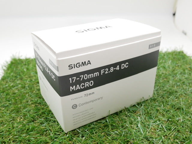 中古品 SIGMA 17-70mmF2.8-4 DC MACRO EFマウント