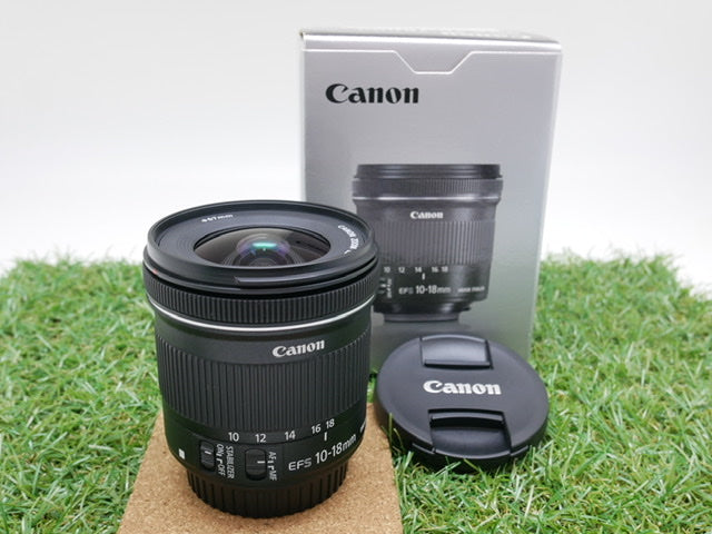中古品 Canon EFS 10‐18mmF4.5-5.6 IS STM