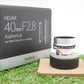 中古品 フォクトレンダー HELIAR 40mm F2.8 + VM-E Close Focus Adapter ＋S/Cアダプター付