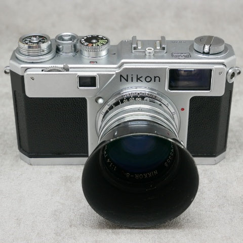 中古品 Nikon S4 + NIKKOR 5cm F1.4 Sマウント