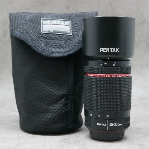 中古品 HD PENTAX-DA 55-300mmF4-5.8ED WR