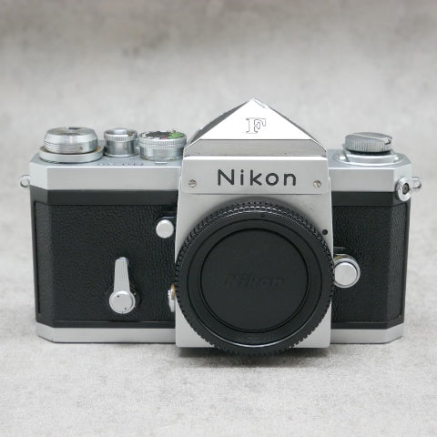中古品 Nikon F アイレベル シルバー 中期型