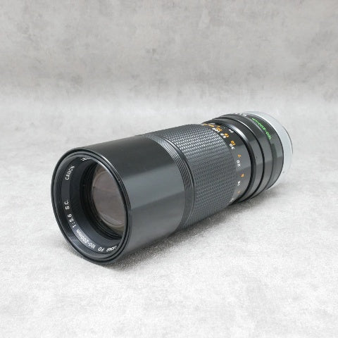 中古品 Canon FD 100-200mm F5.6 S.C （FDマウント）