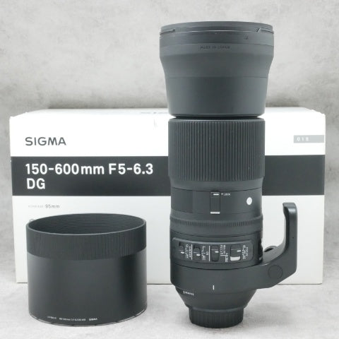 中古品 SIGMA 150-600mm F5-6.3 DG ニコン用