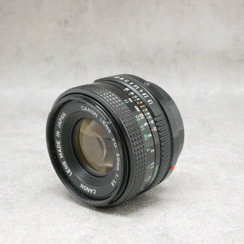 中古品 Canon new FD 50mm 1.8 【FDマウント】