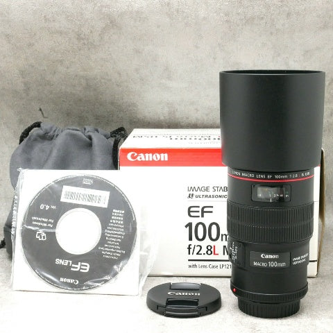 中古品 Canon EF 100mm F2.8L Macro IS USM