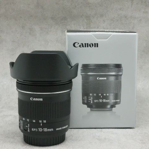中古品 Canon EF-S 10-18mm F4.5-5.6 IS STM さんぴん商会