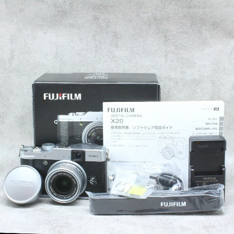 中古品 FUJIFILM X20 Silver – サトカメオンラインショップ