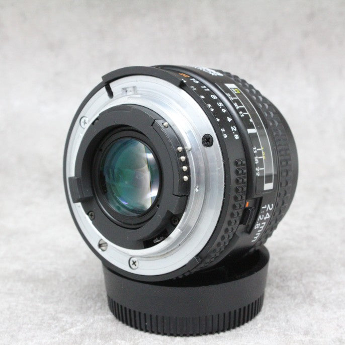 中古品 Nikon Ai AF NIKKOR 24mm F2.8 – サトカメオンラインショップ