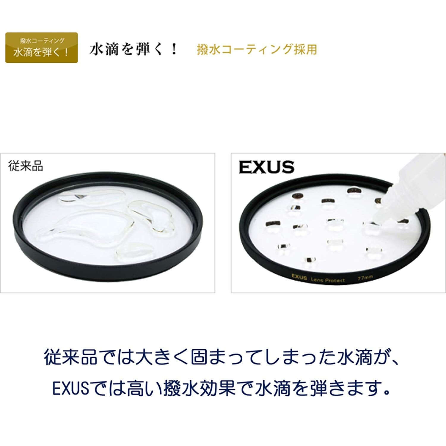 EXUS レンズプロテクト 77mm
