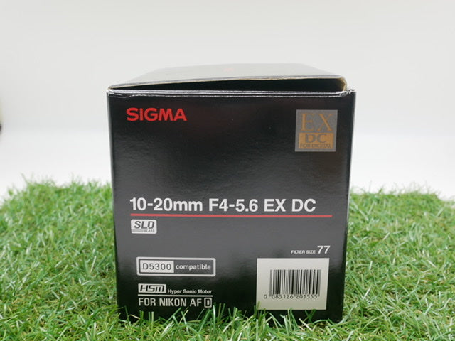 中古品 SIGMA 10-20mm D F4-5.6 DC HSM ニコン用