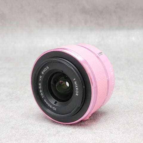 中古品 Nikon1 J1 ダブルズームキット ピンク
