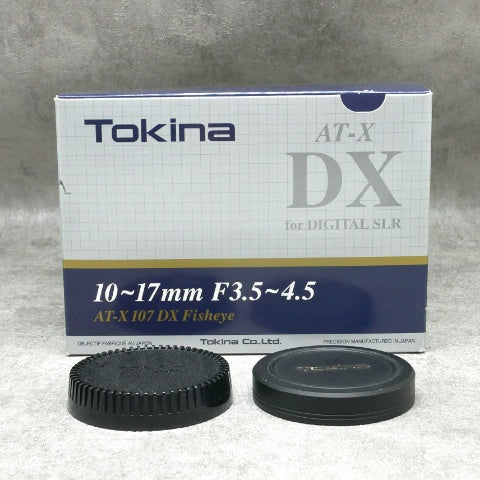 中古品 Tokina AT-X Fisheye 10-17mm F3.5-4.5 DX