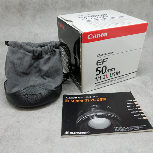 中古品 CANON EF50mm F1.2L USM さんぴん商会