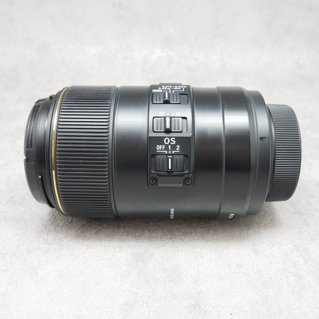 中古品 SIGMA MACRO 105mm F2.8 EX DG OS HSM ニコン用 さんぴん商会