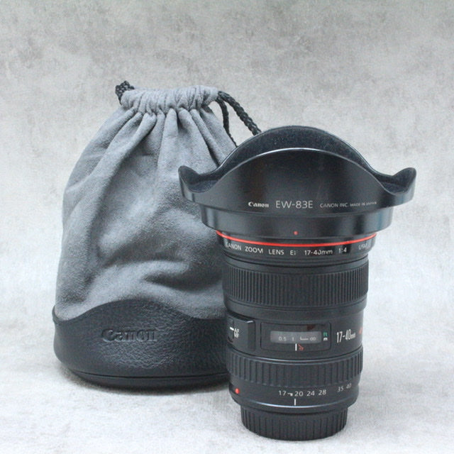 中古品 Canon EF17-40mm F4L USM さんぴん商会