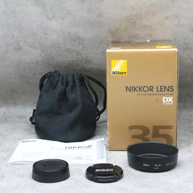 中古品 Nikon AF-S DX NIKKOR 35mm F1.8G さんぴん商会