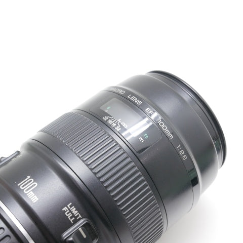 中古品 Canon EF 100mm F2.8 MACRO