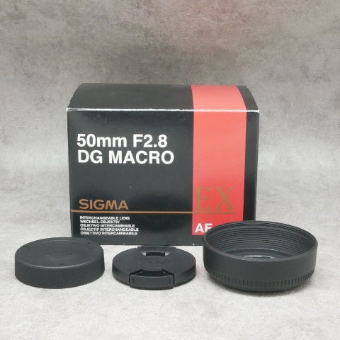 中古品 SIGMA 50mm F2.8 EX DG MACRO 〔ペンタックス用〕